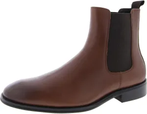 Steve Madden Mens Adamo Pull On Round Toe Chelsea Boots