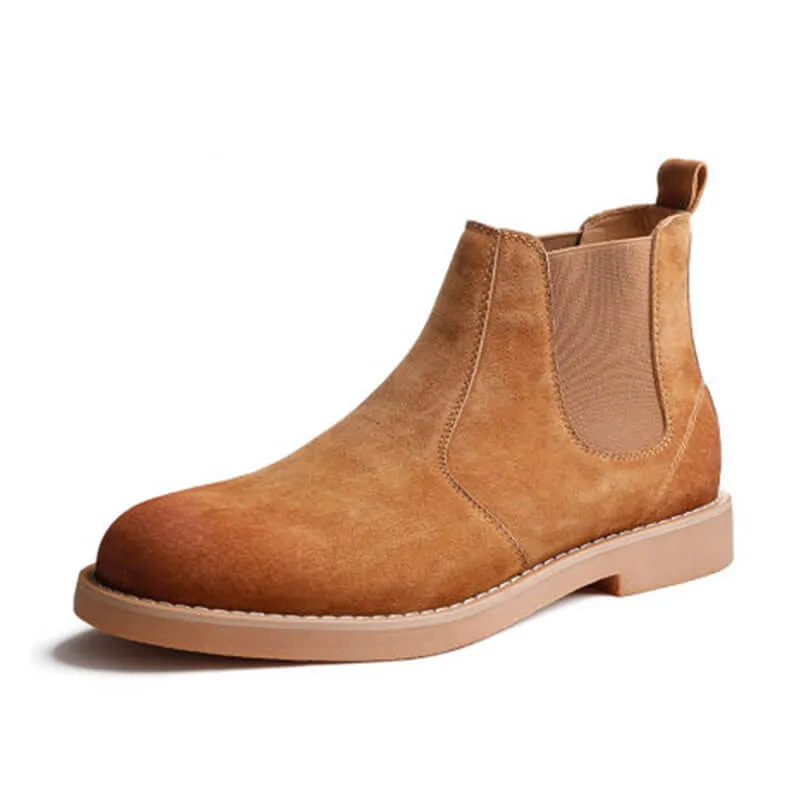 Suede Chelsea Boots for Men|Men's boots|Suede boots|Mosswood