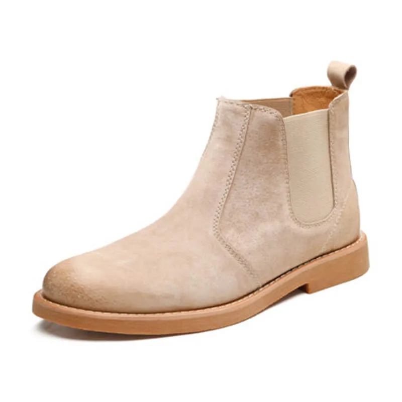 Suede Chelsea Boots for Men|Men's boots|Suede boots|Mosswood