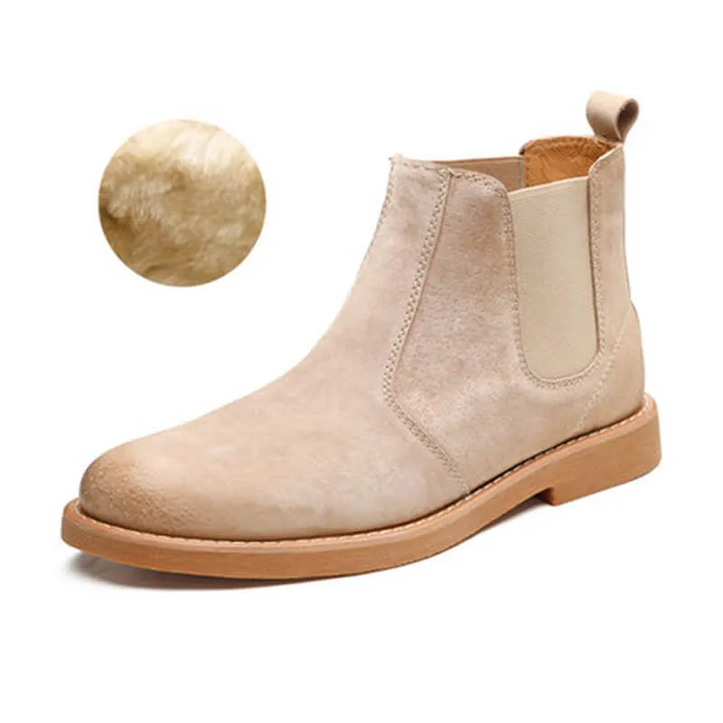 Suede Chelsea Boots for Men|Men's boots|Suede boots|Mosswood