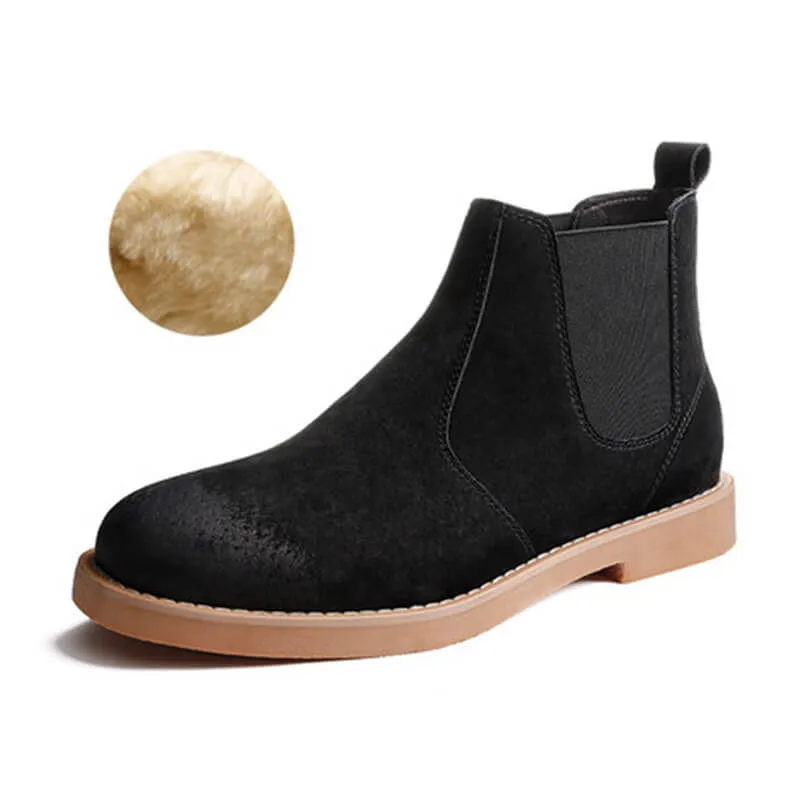 Suede Chelsea Boots Men