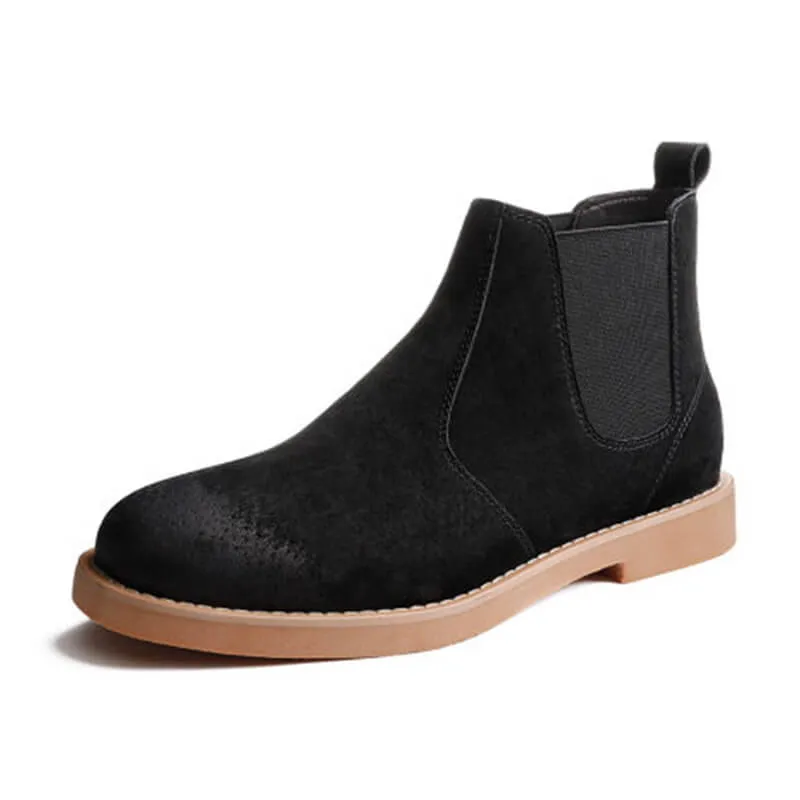 Suede Chelsea Boots Men
