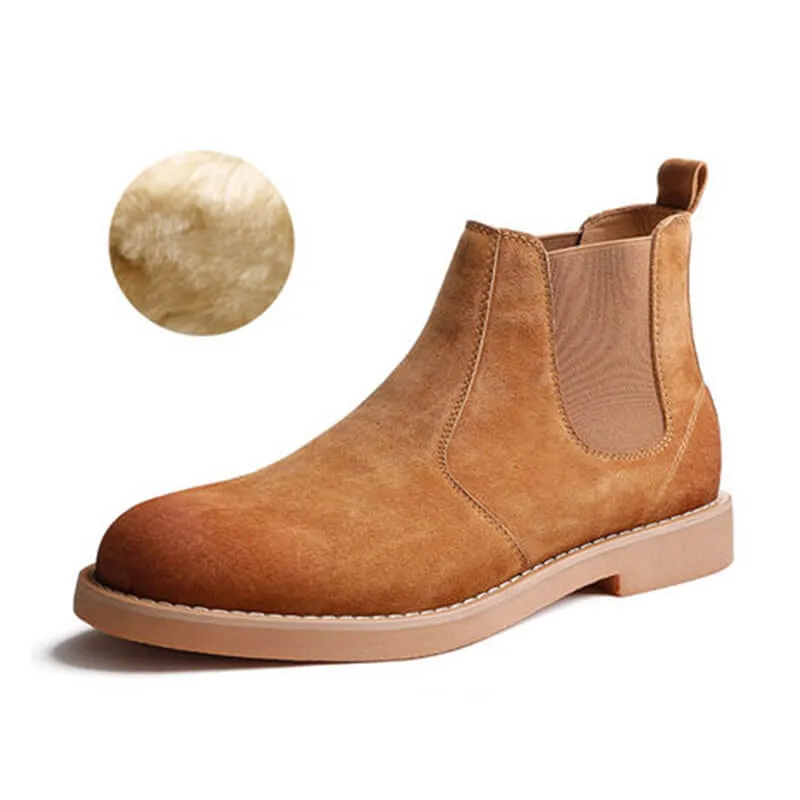 Suede Chelsea Boots Men