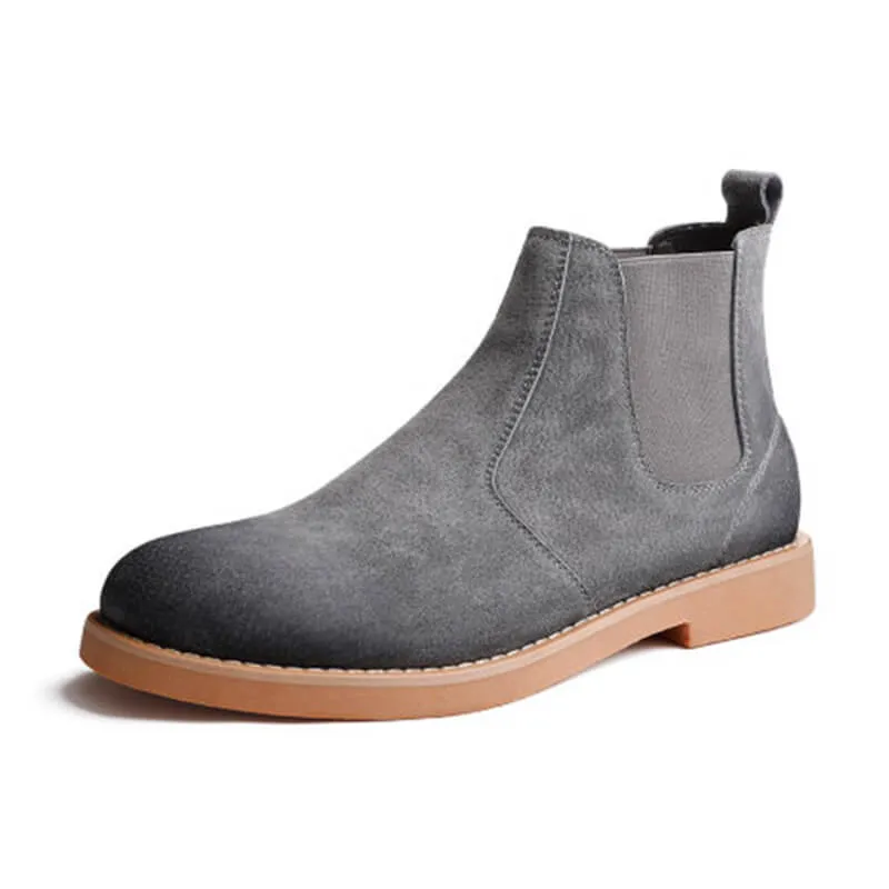 Suede Chelsea Boots Men