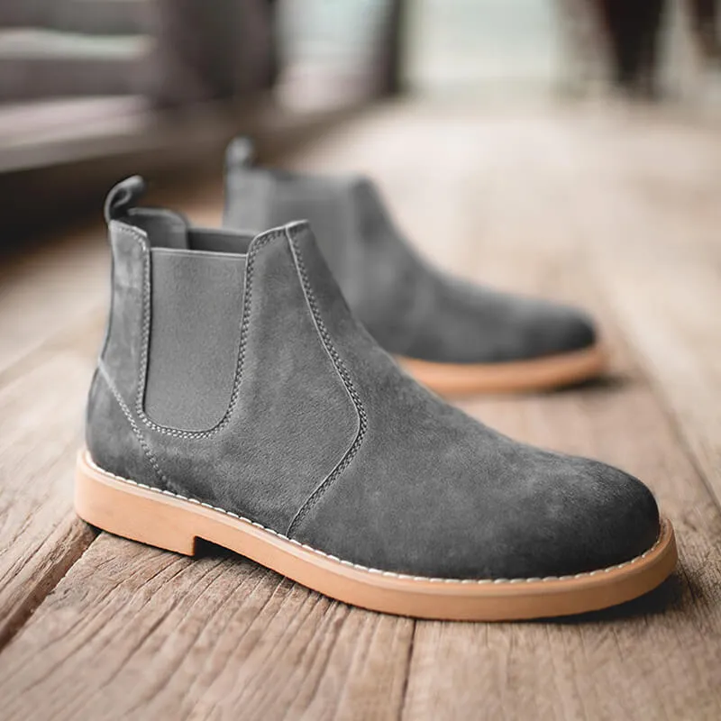 Suede Chelsea Boots Men