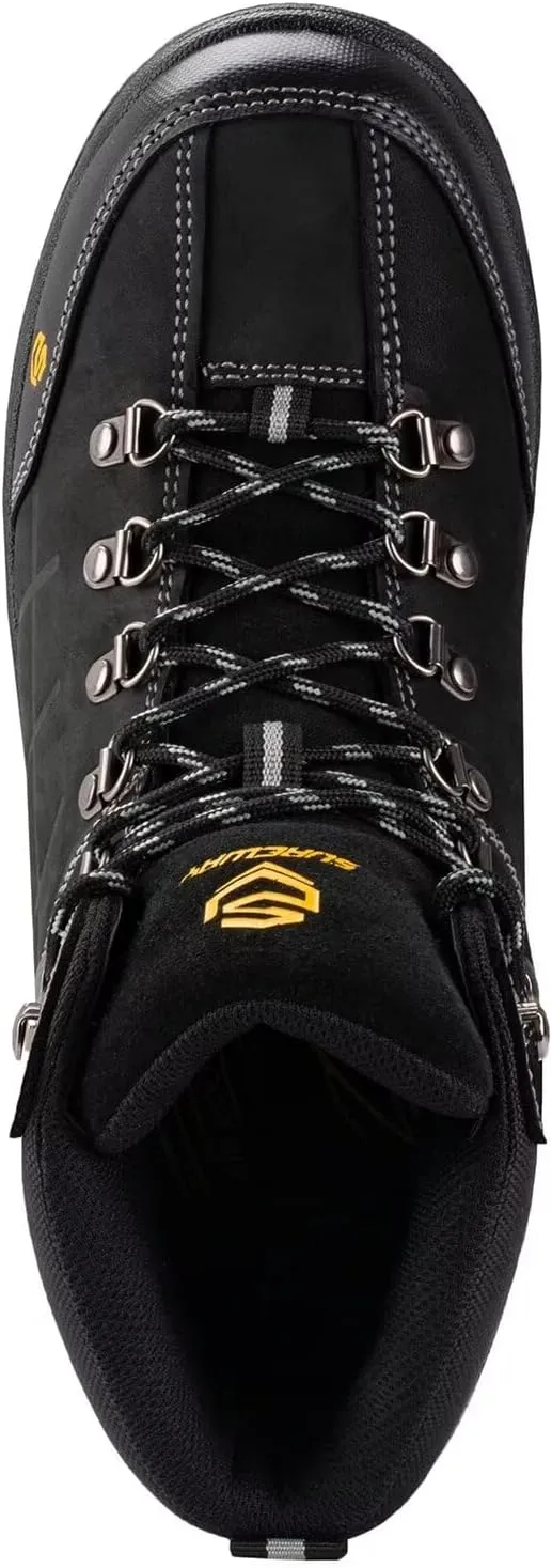 SUREWAY 6" Waterproof Work Boot for Men, Extremely Comfortable Insole, Oil/Slip Resistant, Thicker Leather, Work Boots/Shoes for Men, EH Safety Industrial & Construction Work Boots