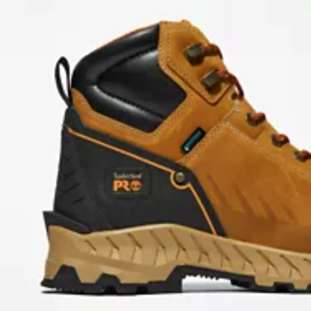 Timberland Pro Men's Summit 6" Waterproof Composite Toe Work Boot -Wheat- TB0A438Y231