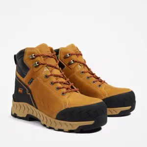 Timberland Pro Men's Summit 6" Waterproof Composite Toe Work Boot -Wheat- TB0A438Y231