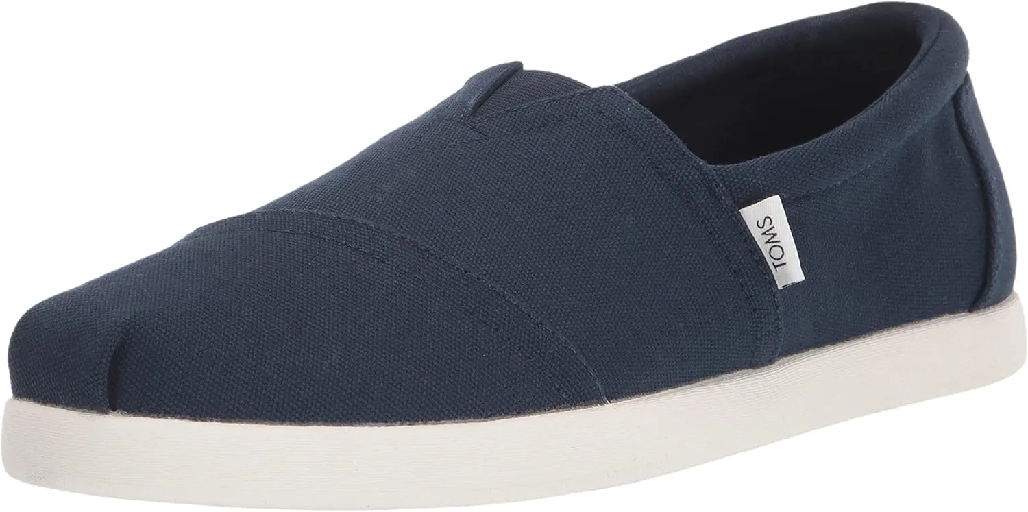 TOMS Men's Alpargata Recycled Cotton Canvas Loafer