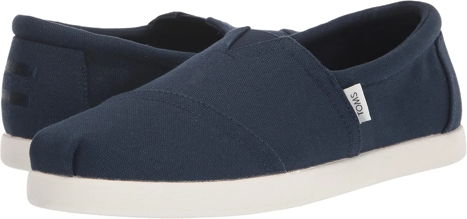 TOMS Men's Alpargata Recycled Cotton Canvas Loafer