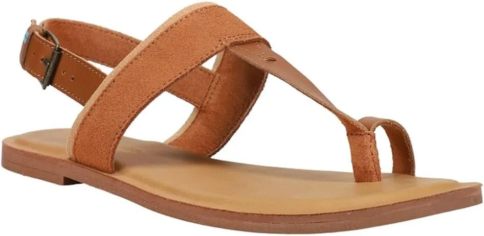 TOMS Womens Bree Sling Back Casual Sandals Casual - Black