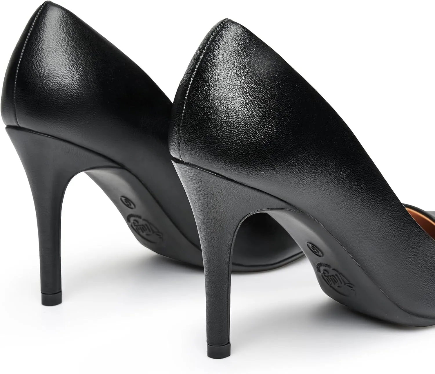 Trary Women’s Slingback Pumps, Black Heels Gold Heels Nude Pink Red Heels, Pointed Toe High Heels for Women Sexy Stiletto Heels Buckle Ankle Strap Closed Toe Pumps Office Party Prom Dress Shoes