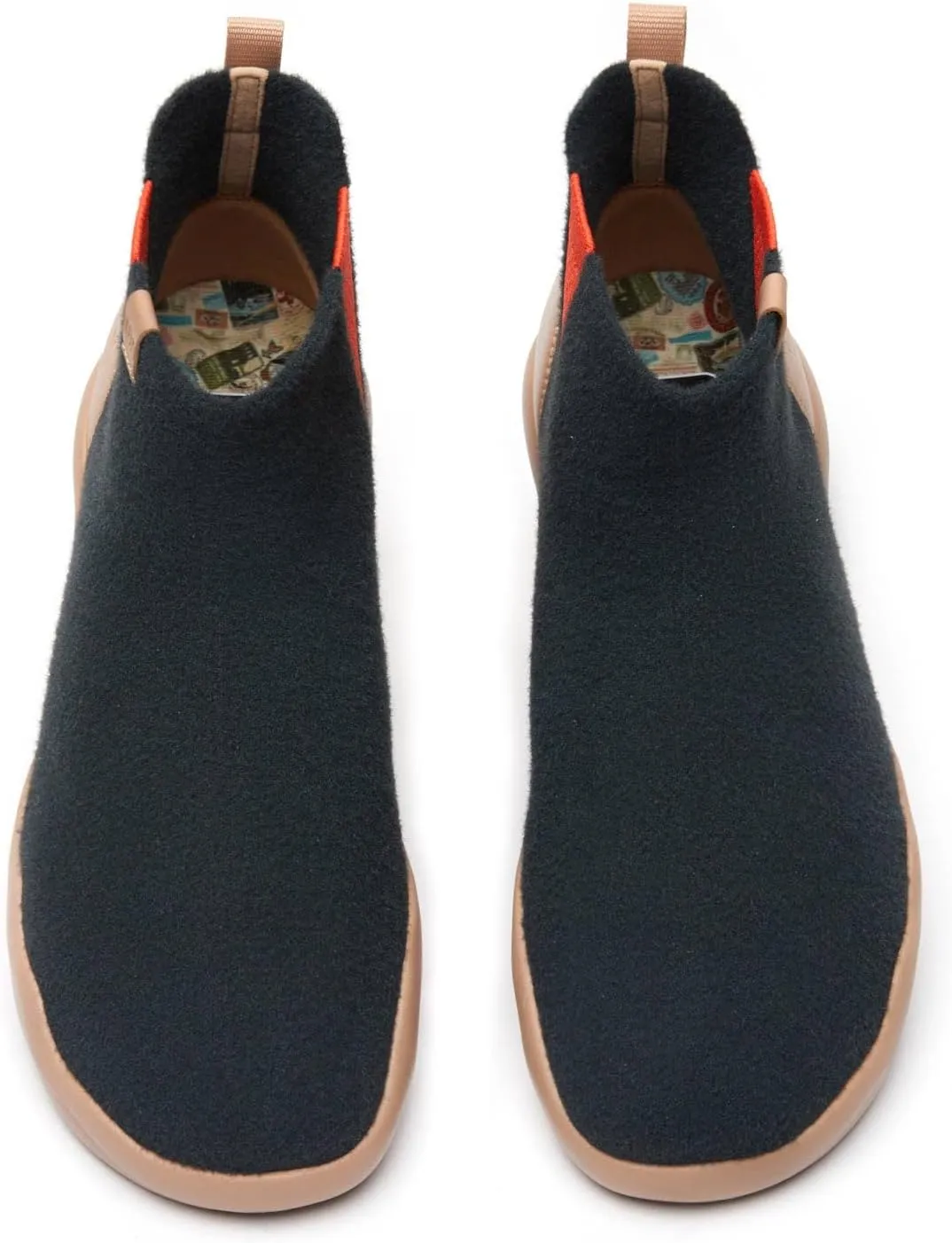 UIN Men's Ankle Fashion Chelsea Boots Cow Suede Casual Comfort Walking Shoes Granada