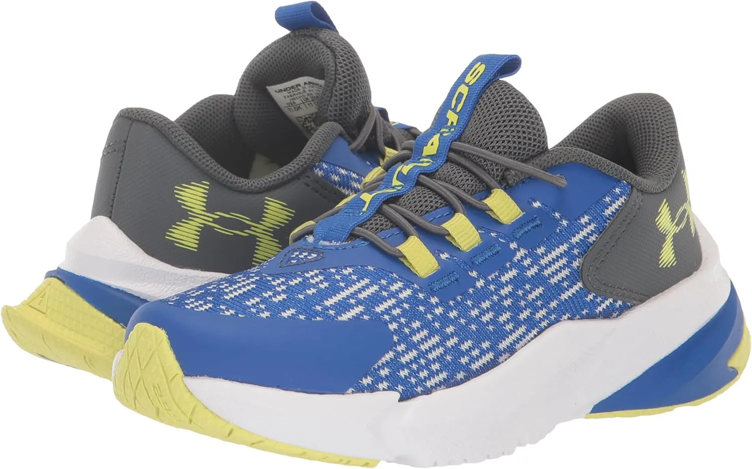 Under Armour Boys' Pre School Scramjet 5 Alternate Closure Running Shoe