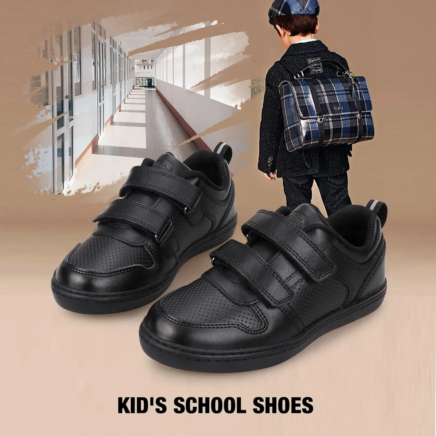 UOVO Boys School Uniform Dress Shoe(Little Kid/Big Kid)