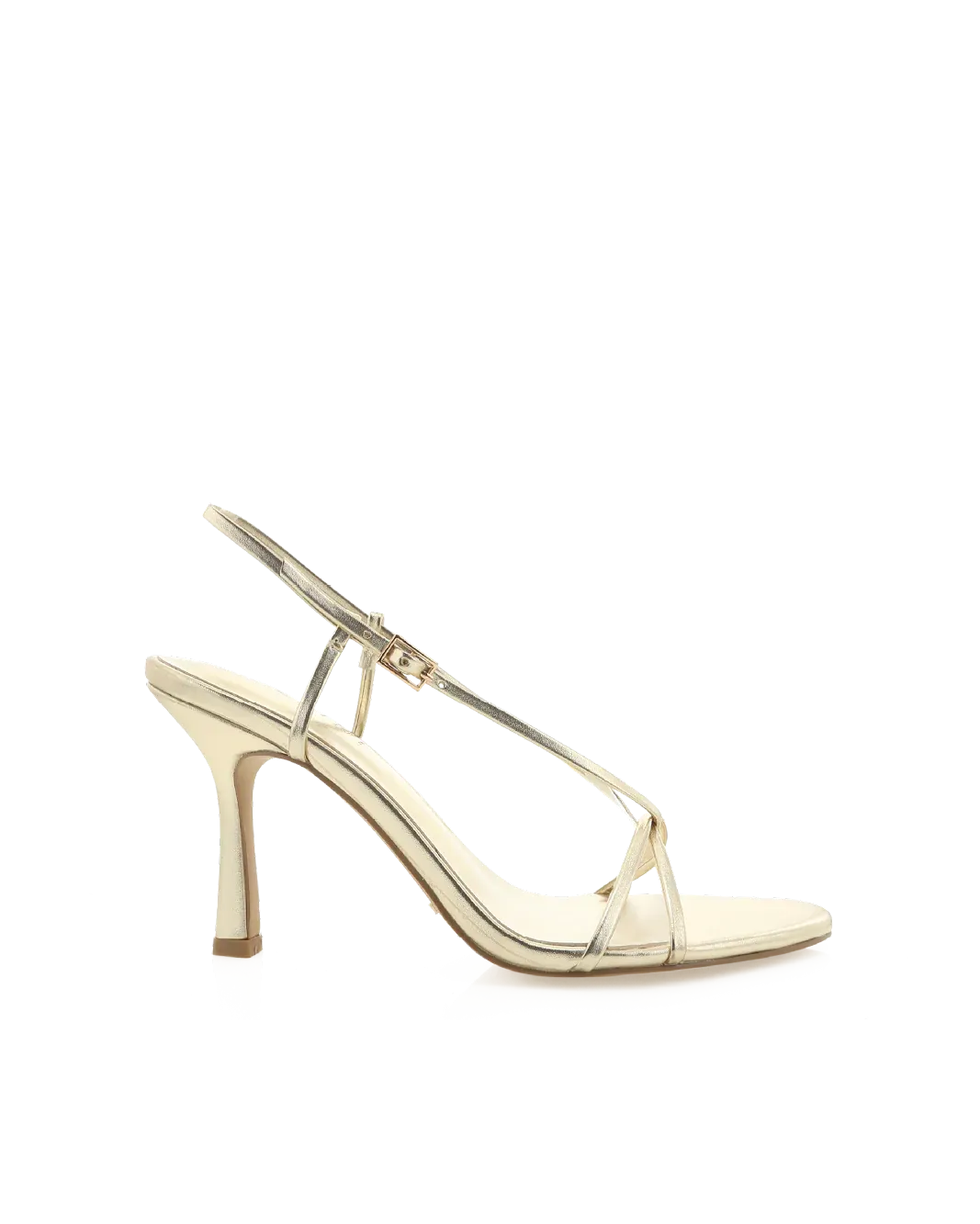 Valarie Gold Metallic Heels