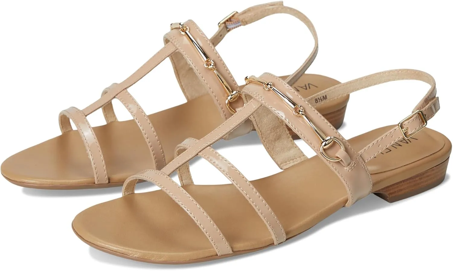 VANELi Womens Banjel Strappy Casual Sandals Casual - Beige