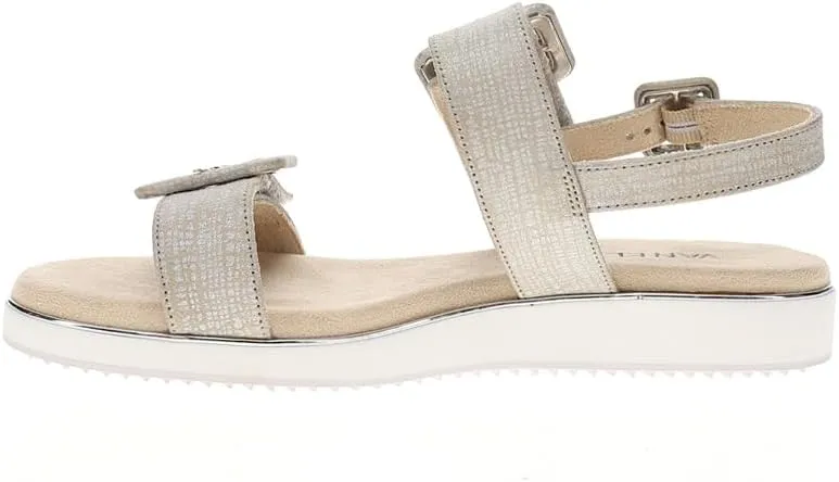 VANELi Womens Elysha Platform Sling Back Casual Sandals Casual Low Heel 1-2" - Beige