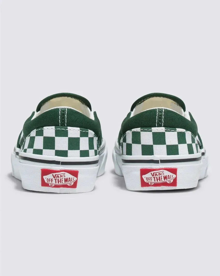VANS Classic Slip-On Color Theory Checkerboard Mountain View - Green