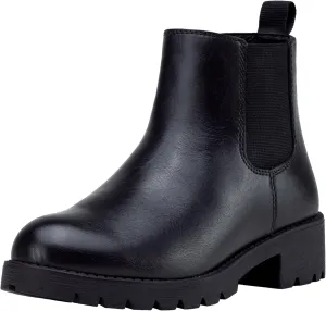 Vepose Women's 9607 Chelsea Ankle Boots Pull-On Booties for Women