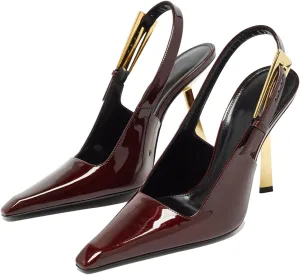 Vertundy Women's Stiletto Slingback Heels Closed Pointed Toe Party Dress Pumps