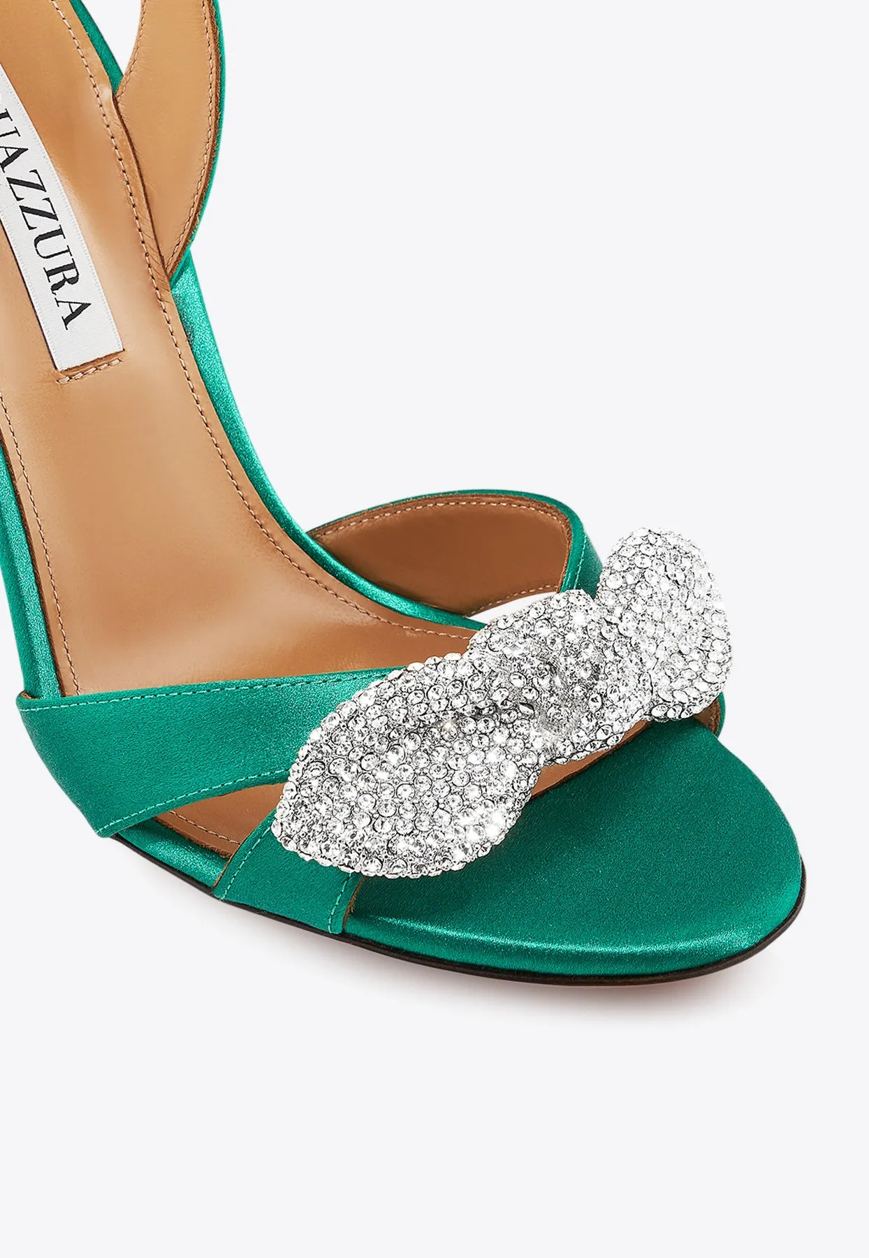 Very Bow Tie 105 Crystal Sandals