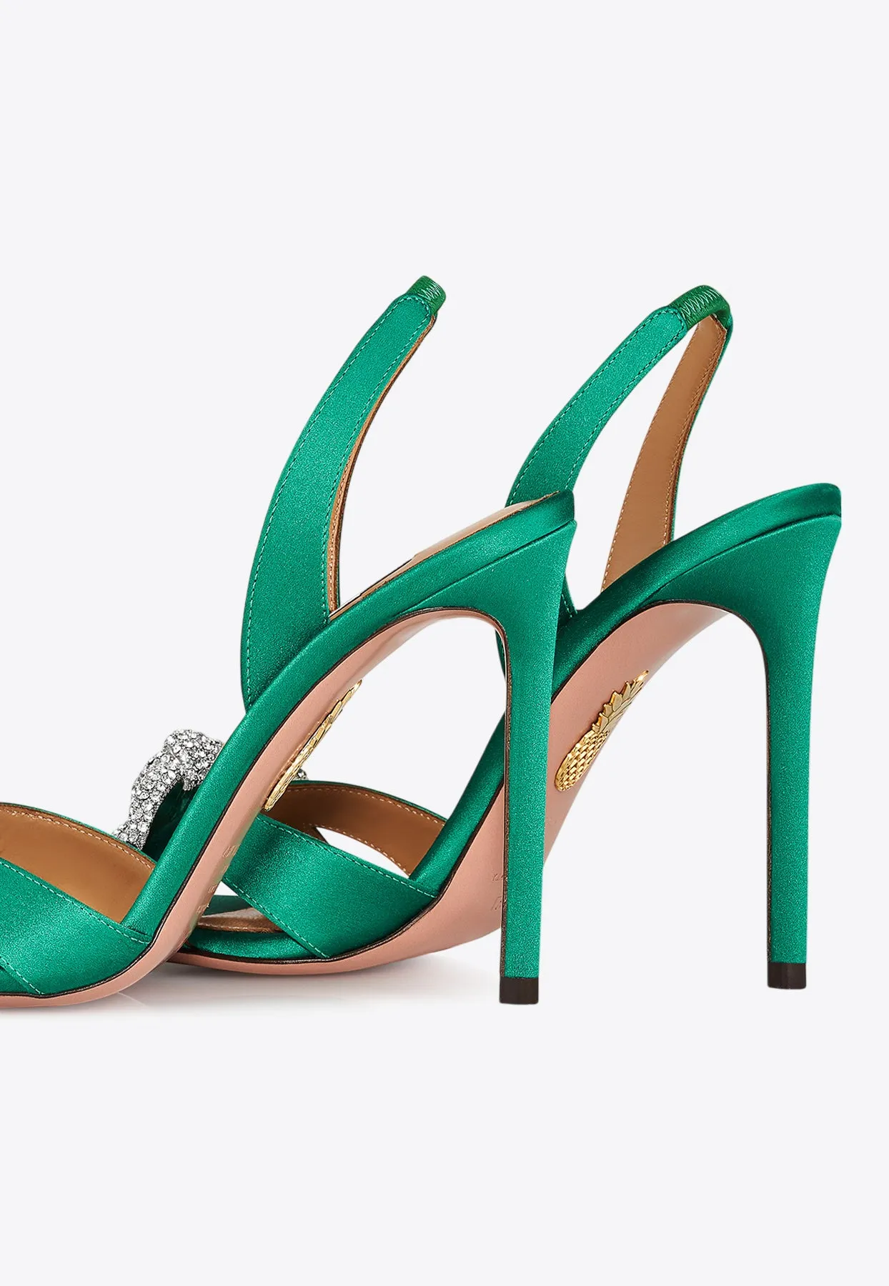Very Bow Tie 105 Crystal Sandals