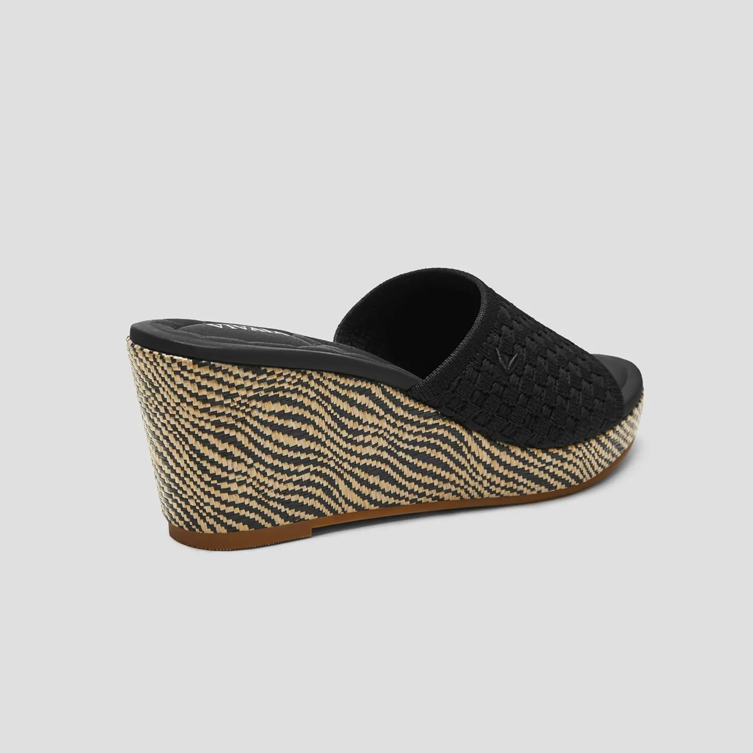VIVAIA Stacey Pro Round-toe Wedge Sandals for Women Open Toe Sandals Comfy Casual Dressy Summer