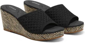VIVAIA Stacey Pro Round-toe Wedge Sandals for Women Open Toe Sandals Comfy Casual Dressy Summer