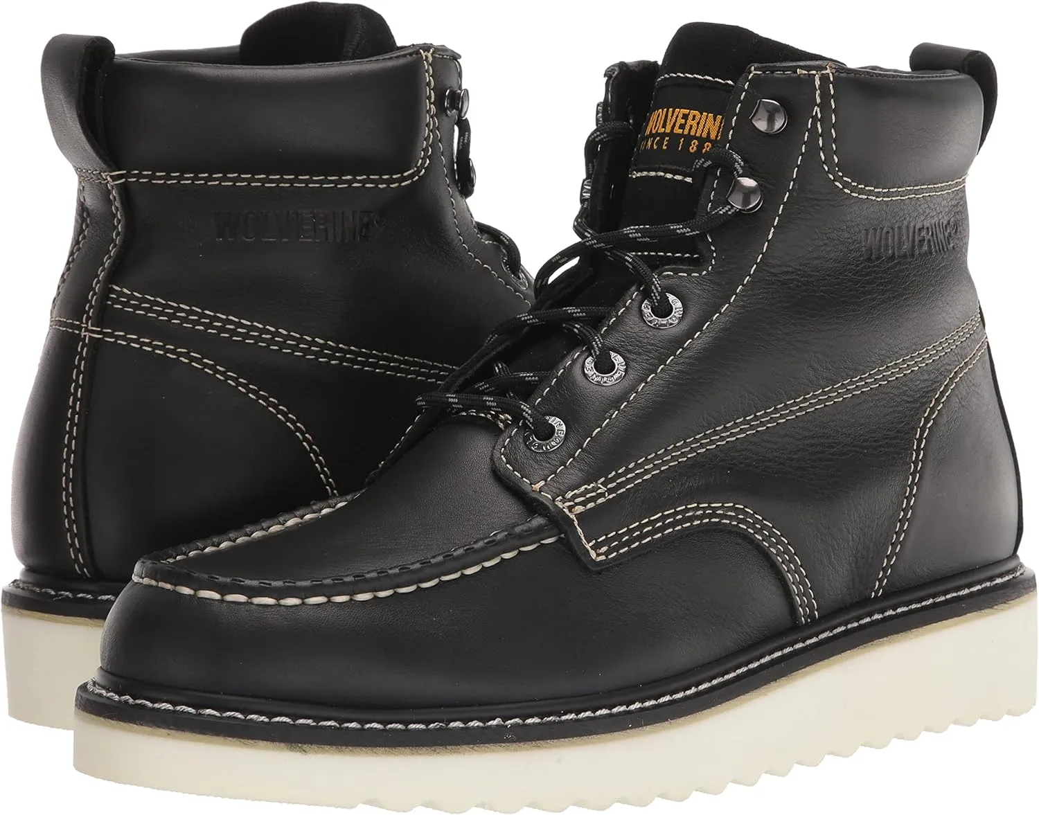 WOLVERINE Men's Moc-Toe 6" Work Boot