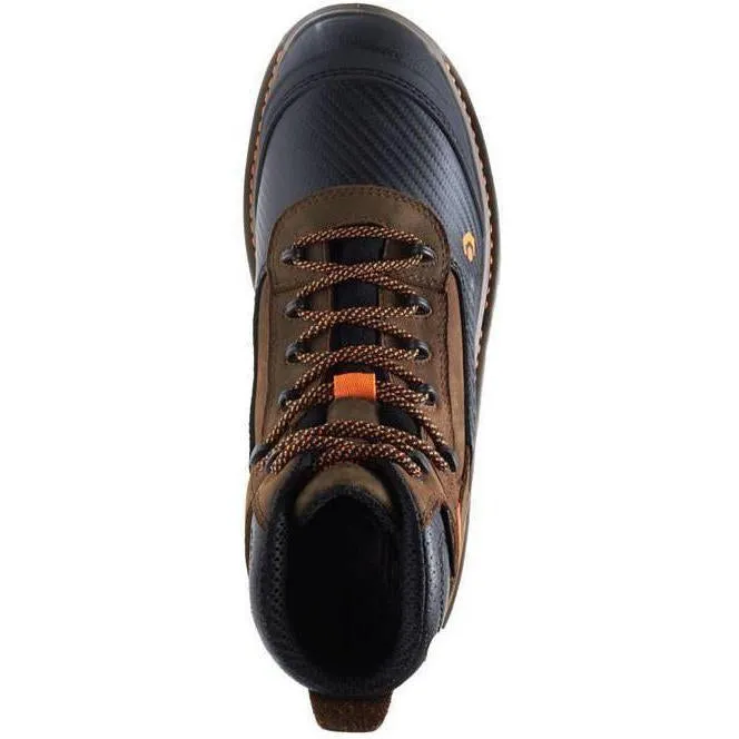 Wolverine Men's Overpass Safety Toe 6" Waterproof Work Boot - Brown - W10717