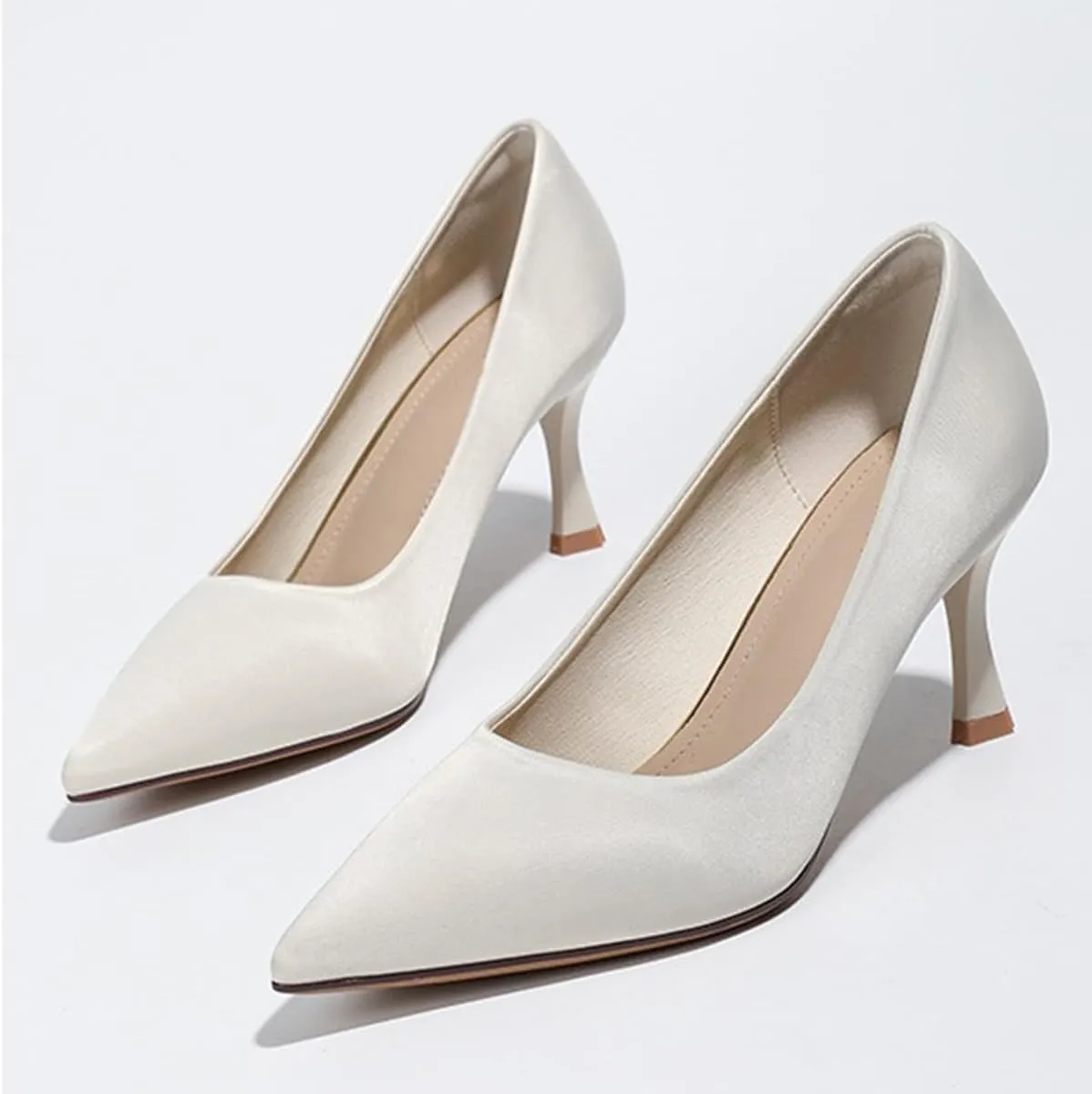 Women Pumps Pointed Toe Dress Party Stiletto Heels Shoes