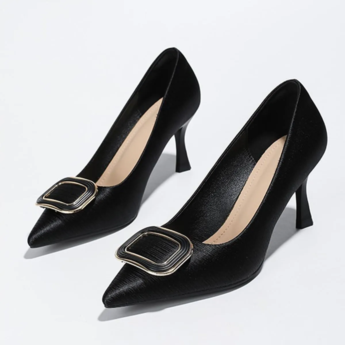 Women Pumps Pointed Toe Dress Party Stiletto Heels Shoes