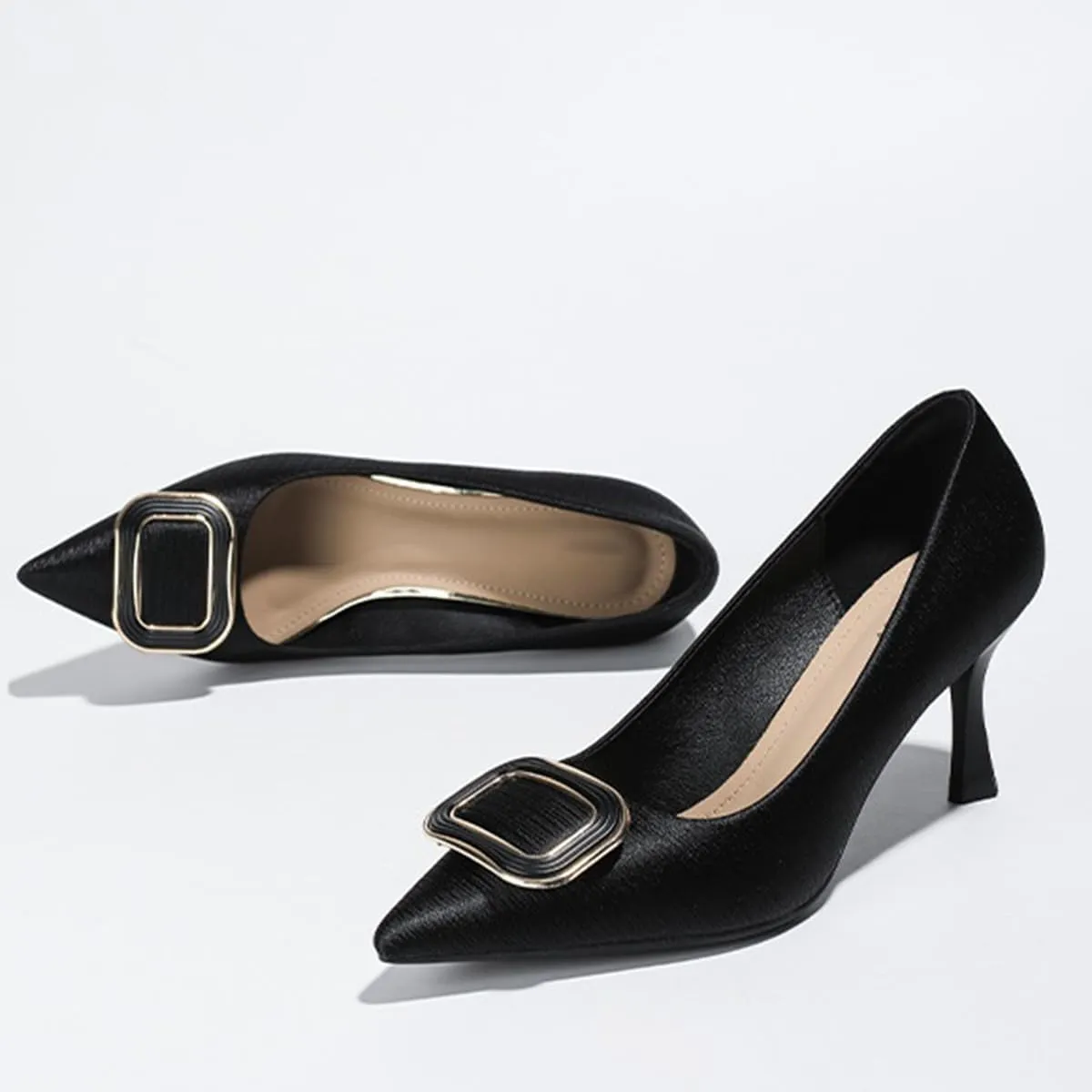 Women Pumps Pointed Toe Dress Party Stiletto Heels Shoes