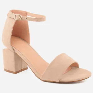 Women "ISABEL" Low Block Heel Sandals