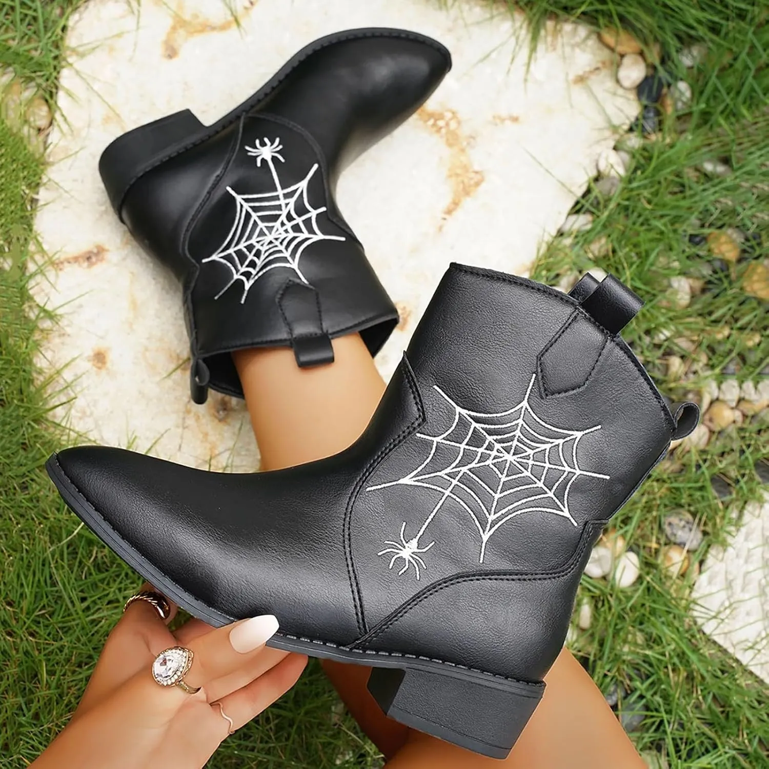 Womens Ankle Boots Ankle Boots for Women No Heel Working Boots for Women Tall Black Boots for Women No Heel Ankle Boots for Women with Heel Comfort Women's Black Ankle Boots Size 10