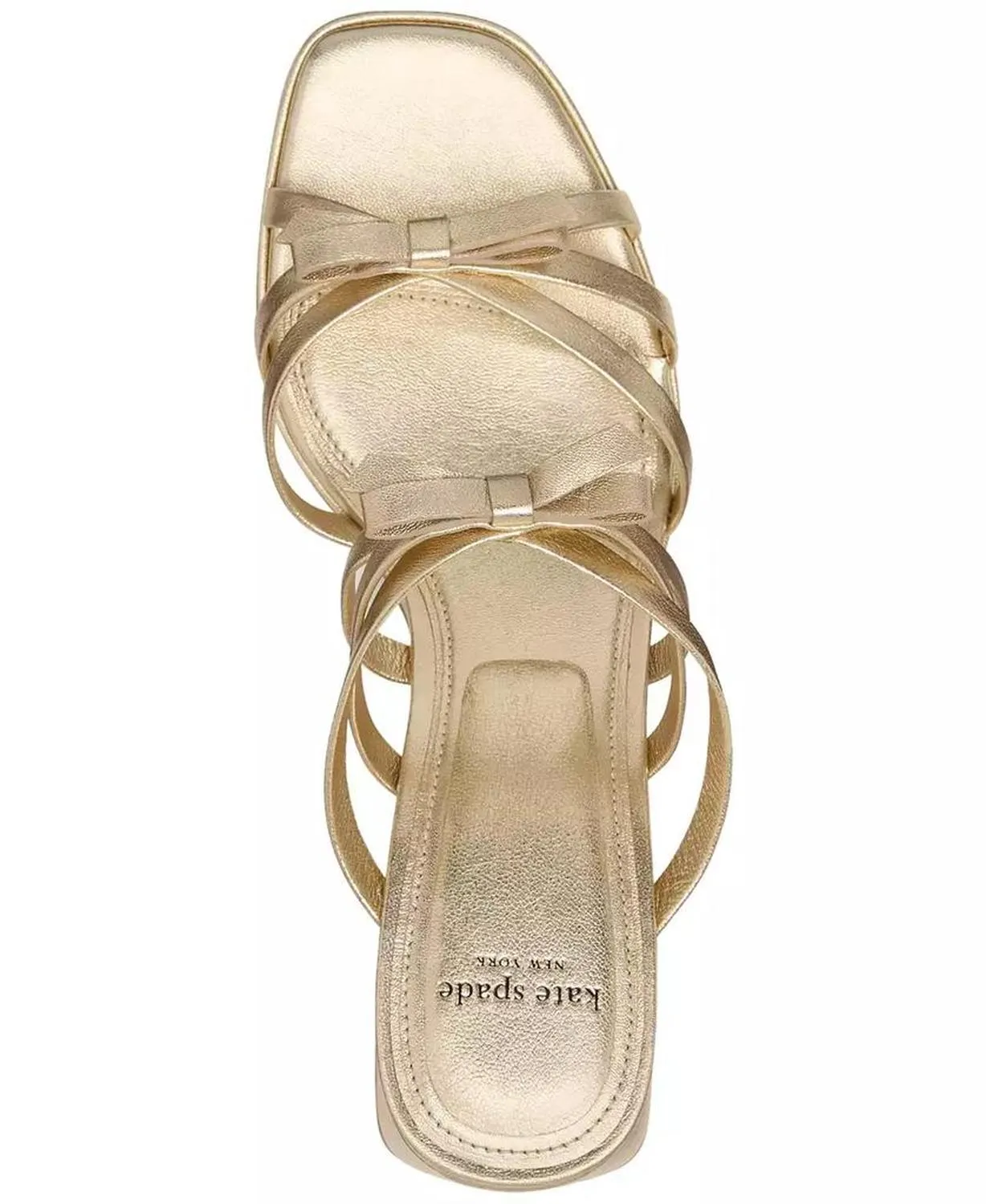 Women's Carolina Bow-Trim Block-Heel Sandals