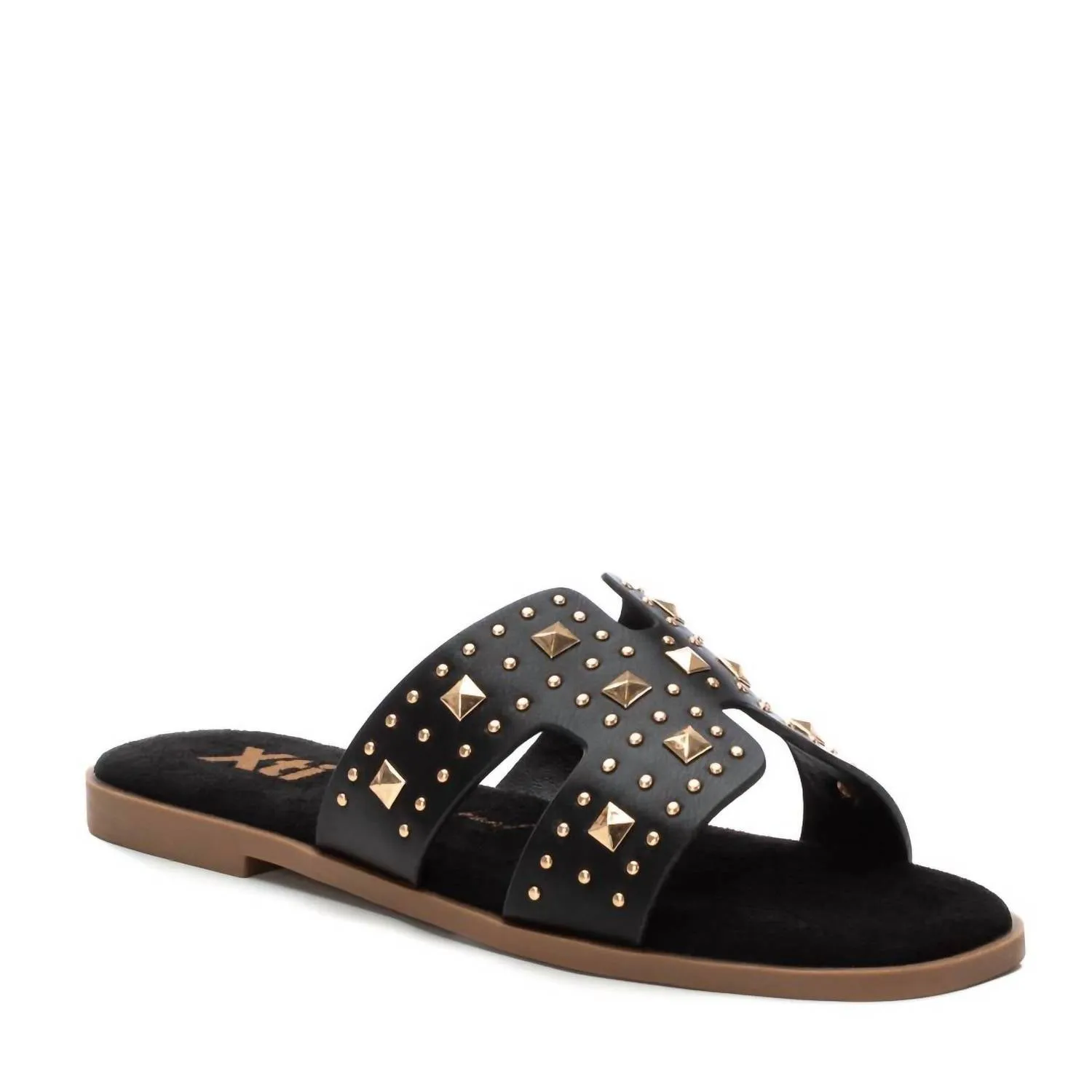 Women's Casual Flat Sandals In Black