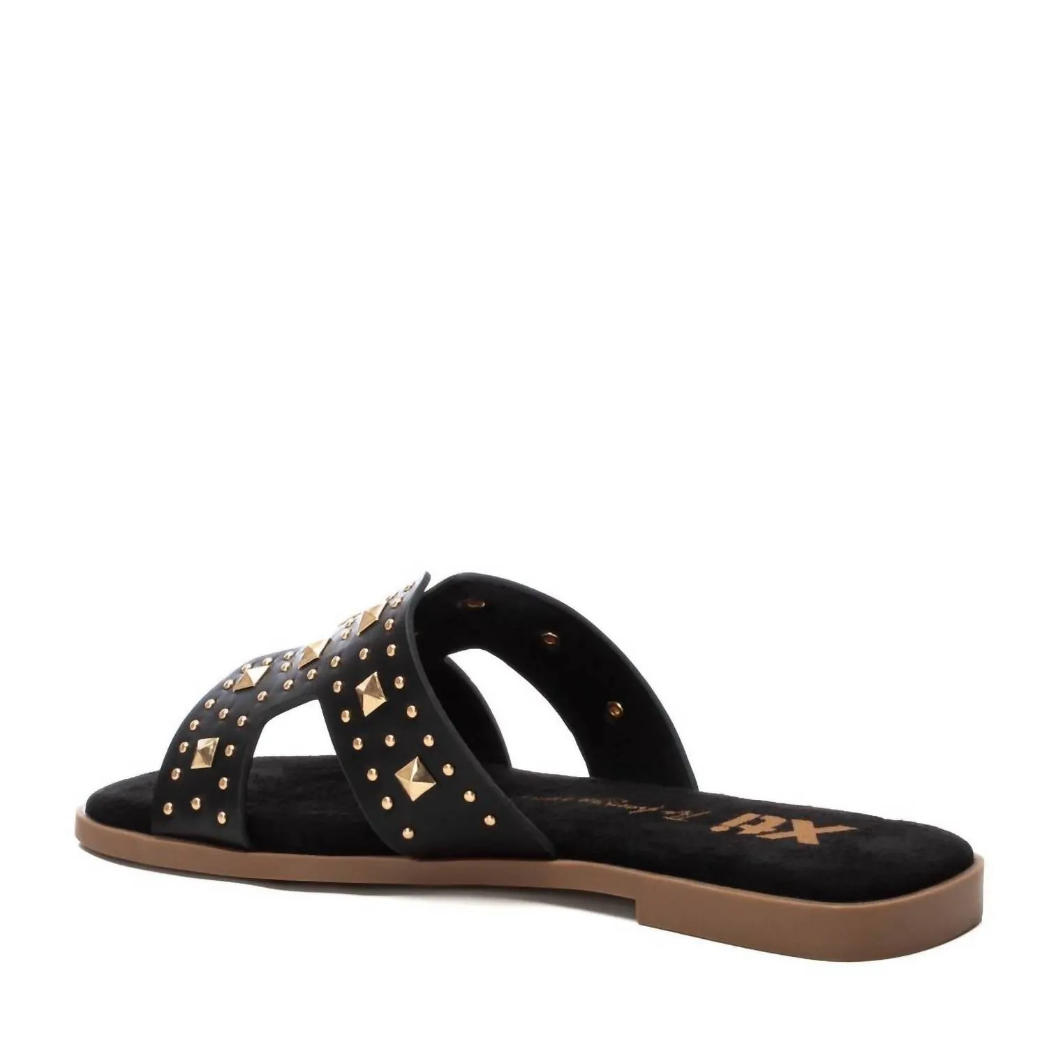 Women's Casual Flat Sandals In Black