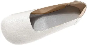 Women's Casual Loafers Cute Slip On Comfort Walking Flats Leather Driving Dress Shoes Fashion Closed Toe Boat Shoes
