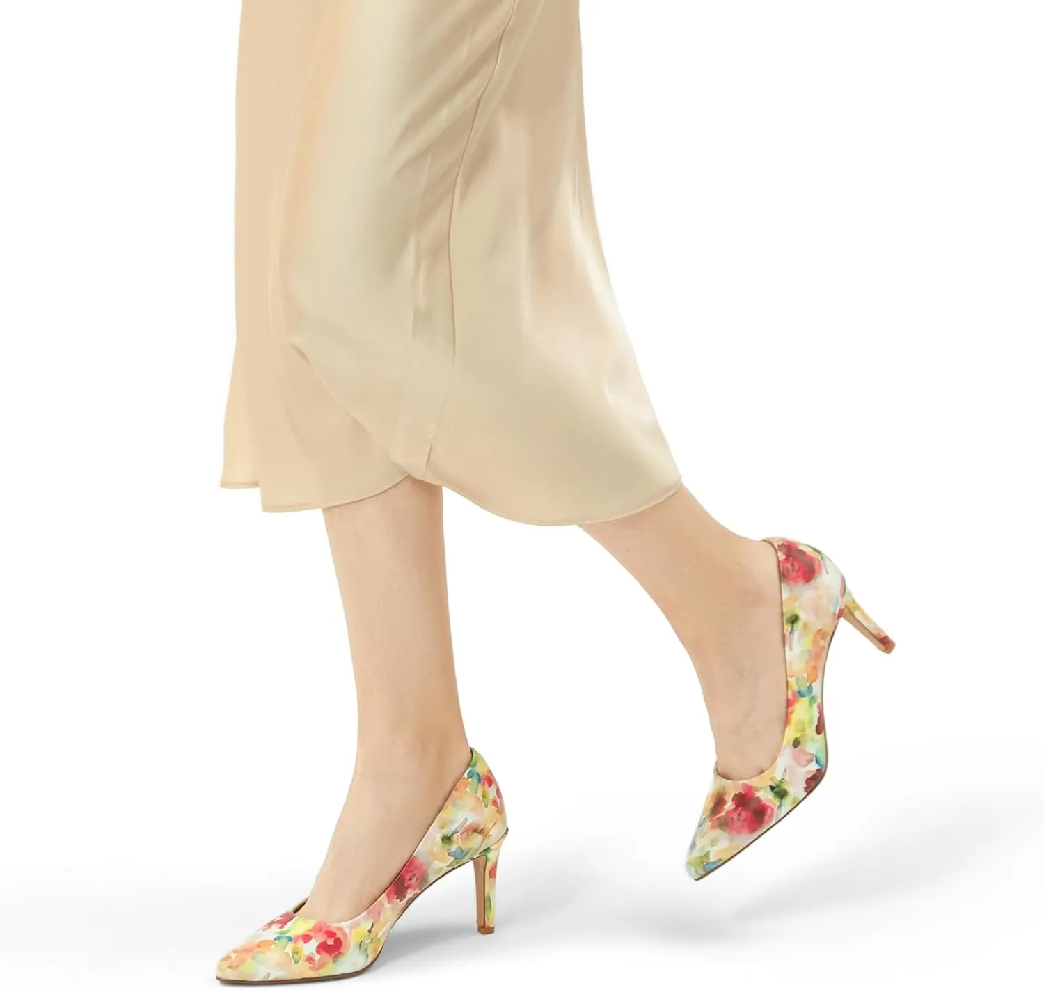 Women's Heels Closed Pointed Toe Pumps Stiletto High Heels Comfortable Wedding Party Dress Shoes 3-Inch