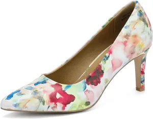 Women's Heels Closed Pointed Toe Pumps Stiletto High Heels Comfortable Wedding Party Dress Shoes 3-Inch