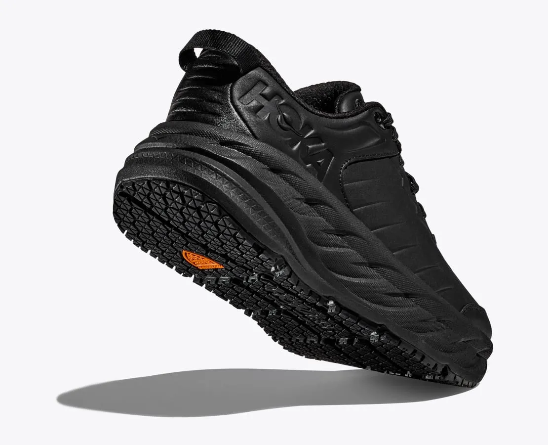 Women's HOKA Bondi SR Running Shoe in Black | Black