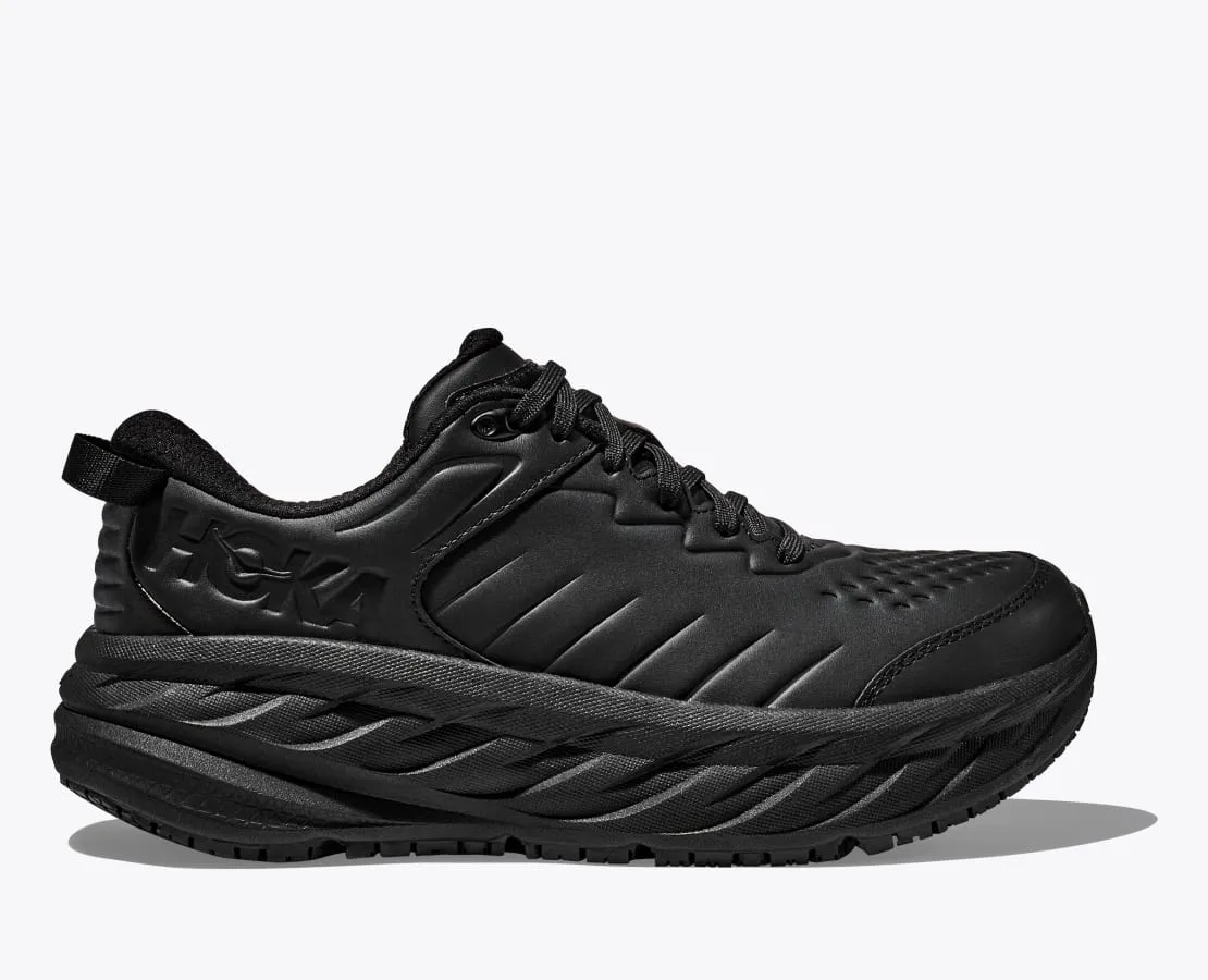 Women's HOKA Bondi SR Running Shoe in Black | Black
