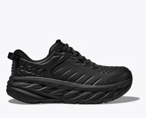 Women's HOKA Bondi SR Running Shoe in Black | Black