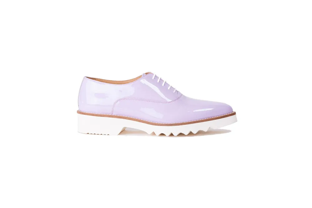 Women's Lavender Patent Lace Up EX-315 (2017)