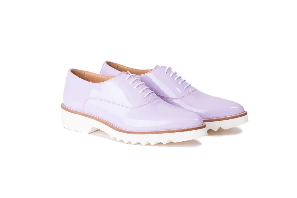 Women's Lavender Patent Lace Up EX-315 (2017)