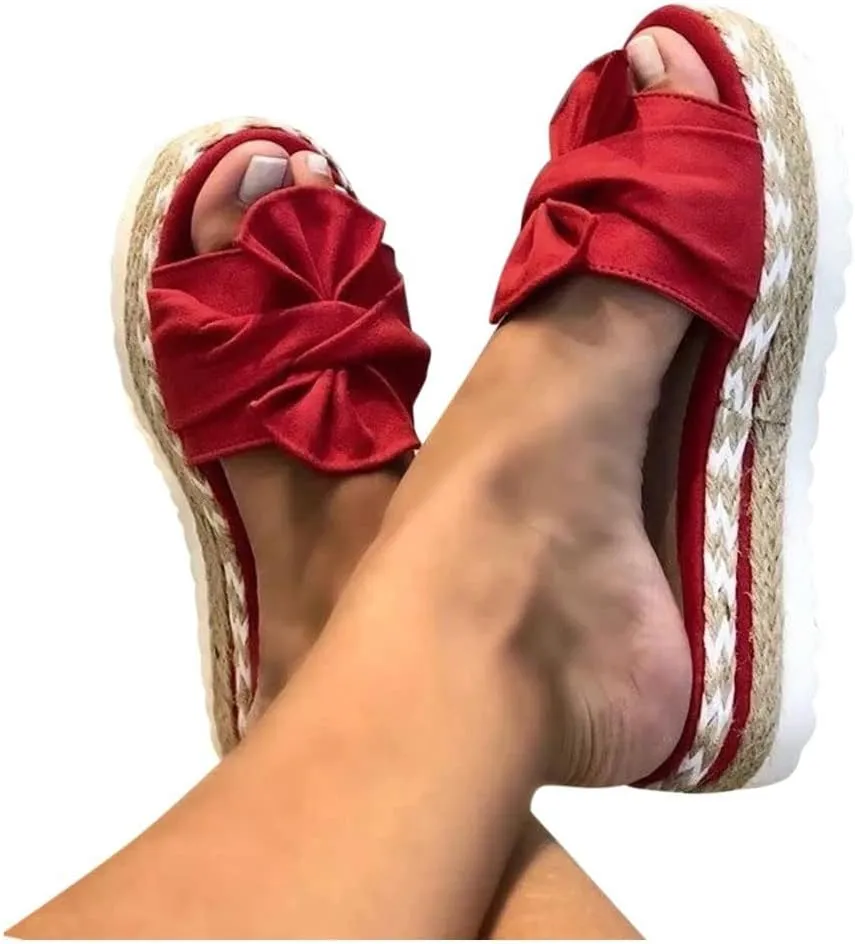 Womens Orthopedic Sandals with Arch Support Wedge Open Toe Ladies Platform Dressy Casual Comfortable Outdoor Shoes