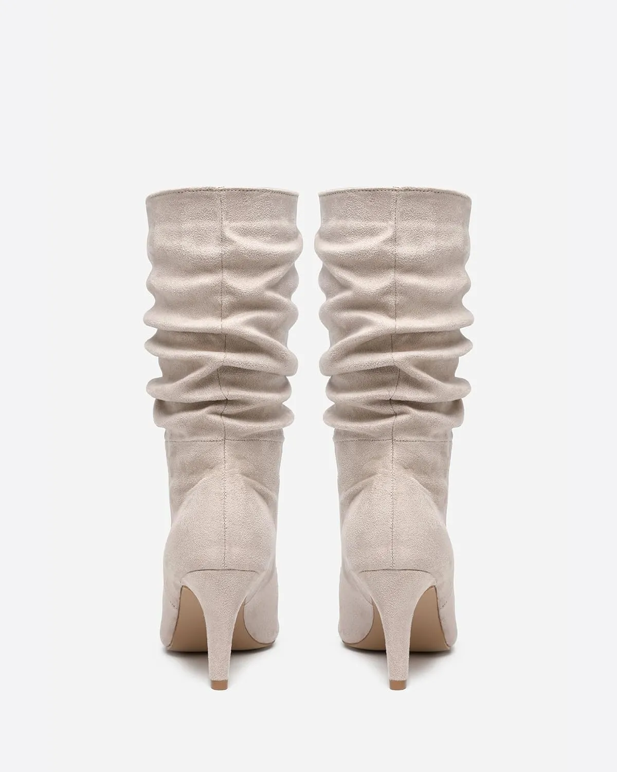 Women's Pointed Toe Ankle Boots, Stiletto Heel, Dress Booties for Office and Party Wear