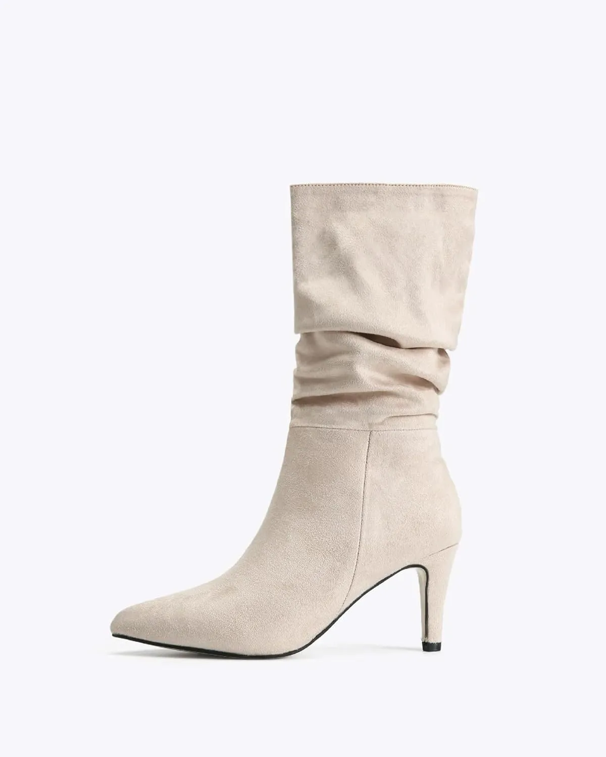 Women's Pointed Toe Ankle Boots, Stiletto Heel, Dress Booties for Office and Party Wear